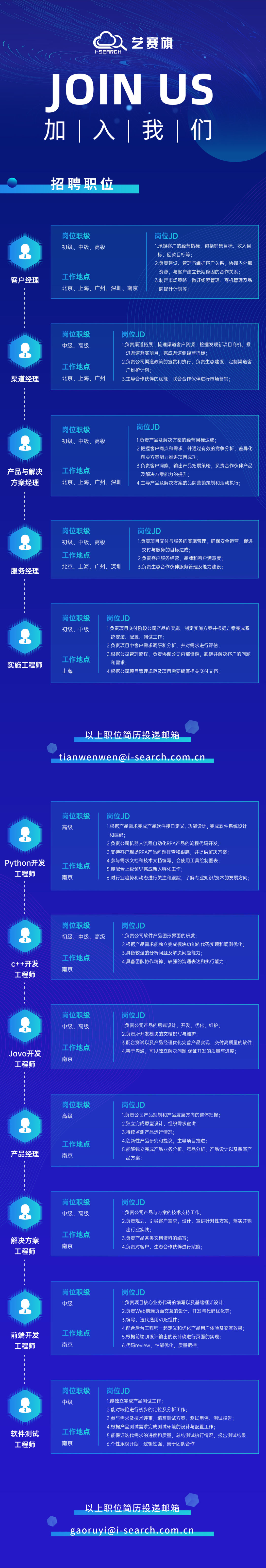【招兵买马】春暖花开季，求职好时节！